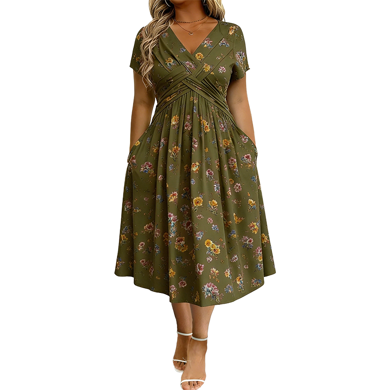 Vivica - Robe midi haut de gamme