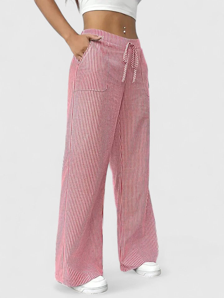Chelsea - Pantalon à taille coulissée au toucher doux