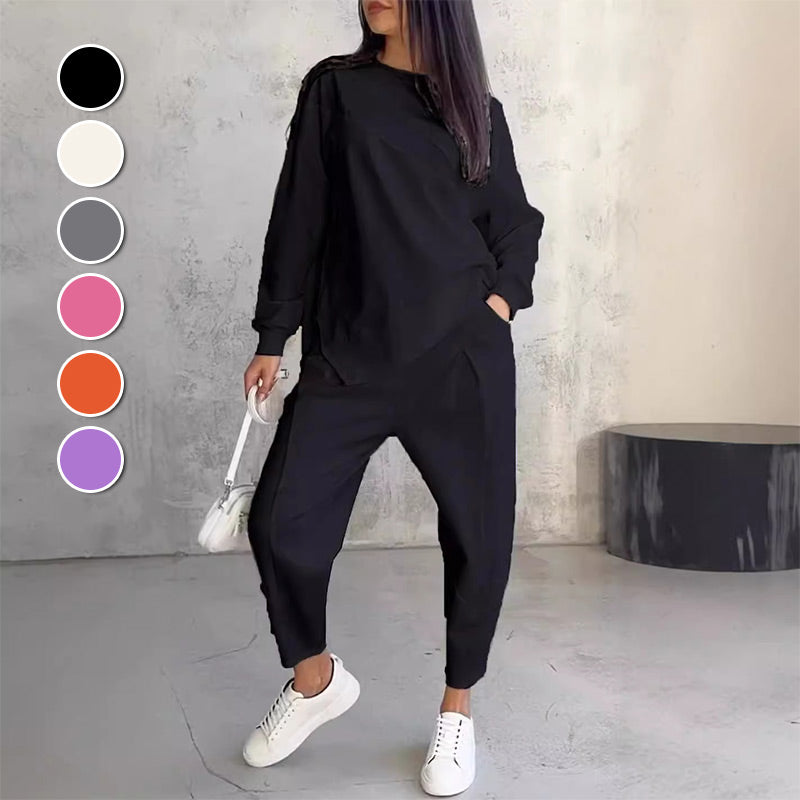 Eulavie - Ensemble homewear oversize au toucher doux