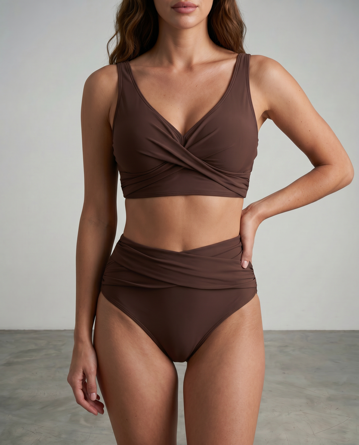 Avelyn - Bikini cache-cœur gainant