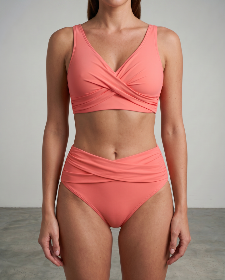 Avelyn - Bikini cache-cœur gainant