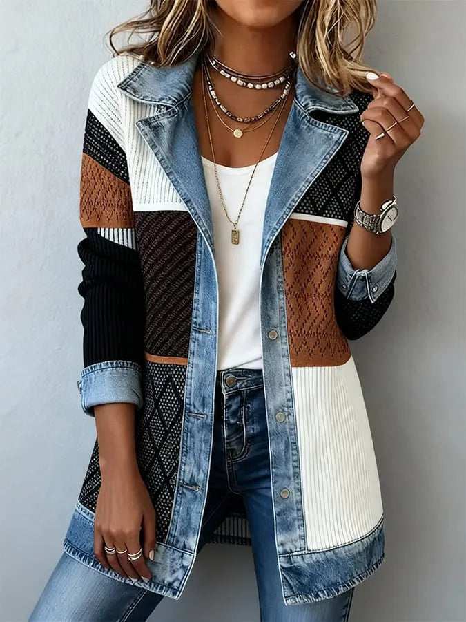 Zyrelle - Cardigan en maille à boutons, coupe décontractée