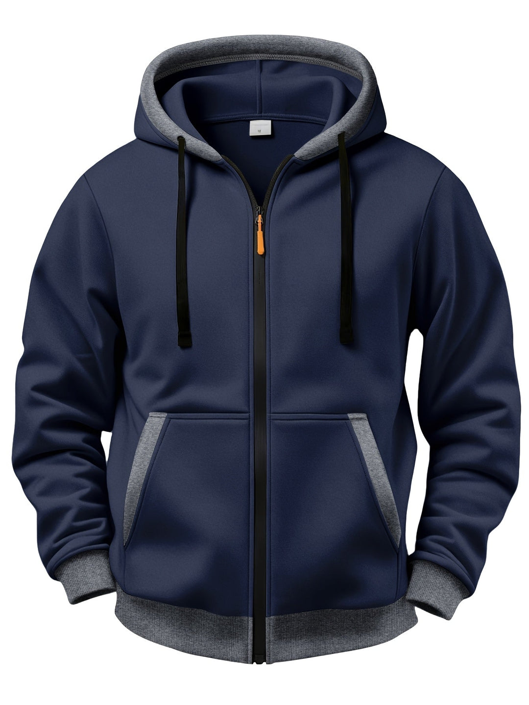 Brenner - Veste à capuche zippée au toucher doux