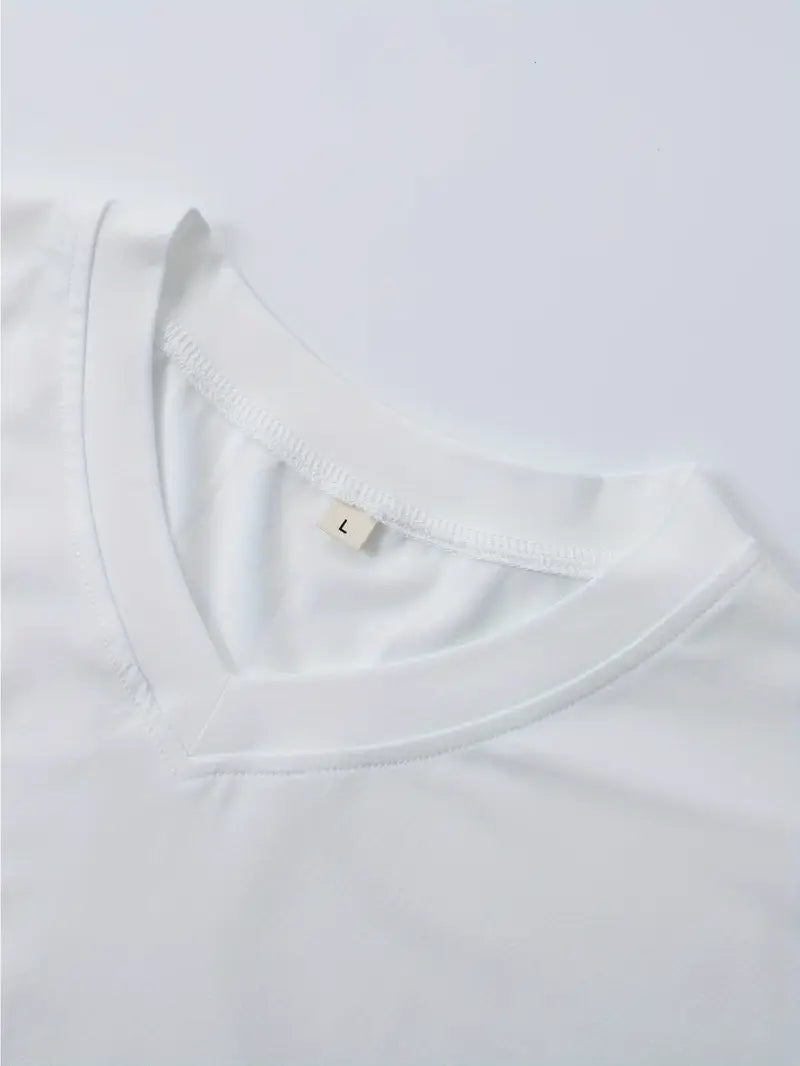 Trevor - T-shirt col V doux au toucher