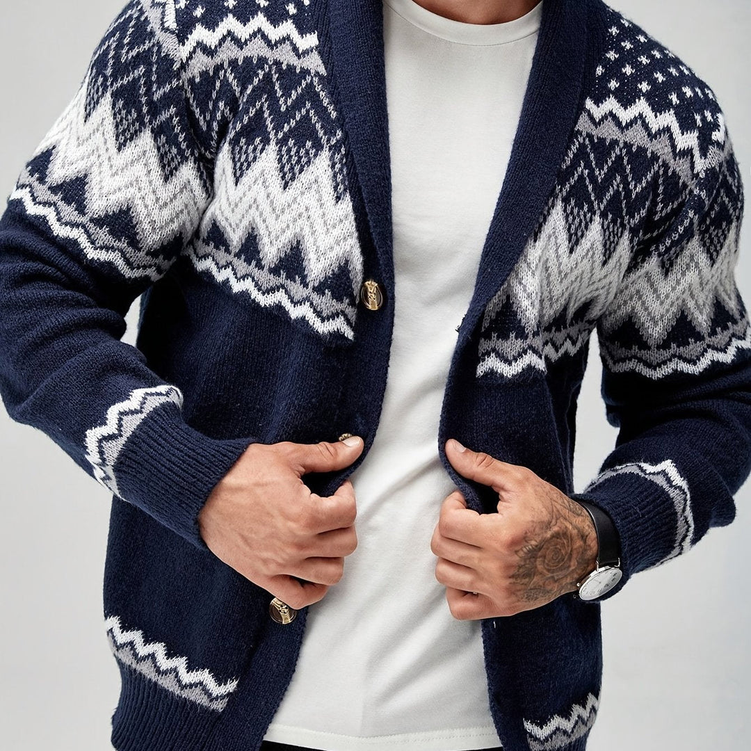 Joren - Blazer en maille texturée