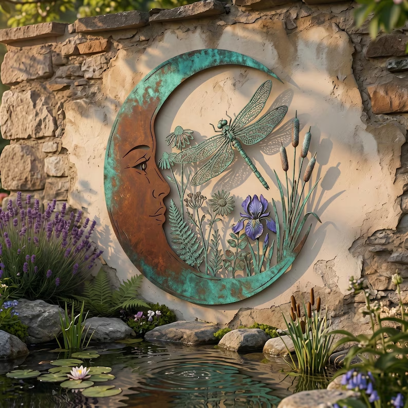 Alisette - Sculpture murale Jardin céleste