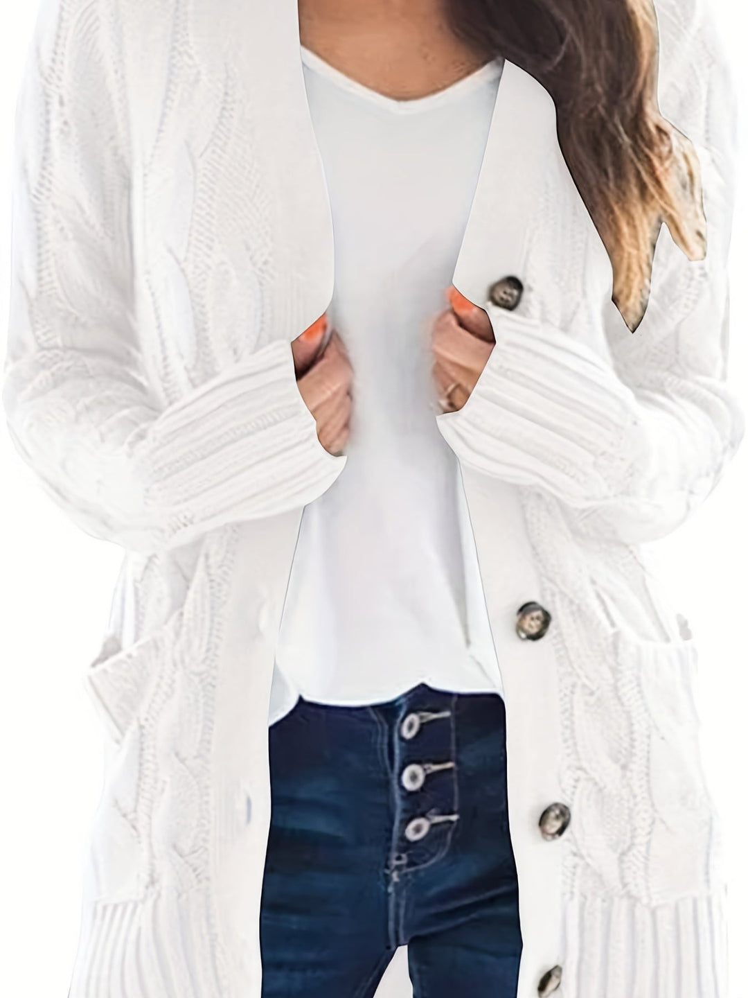 Seravelle - Gilet en maille toucher doux