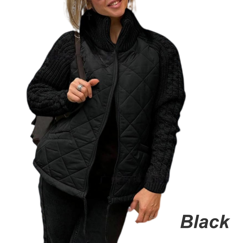 Corisanna - Gilet zippé en maille chaude