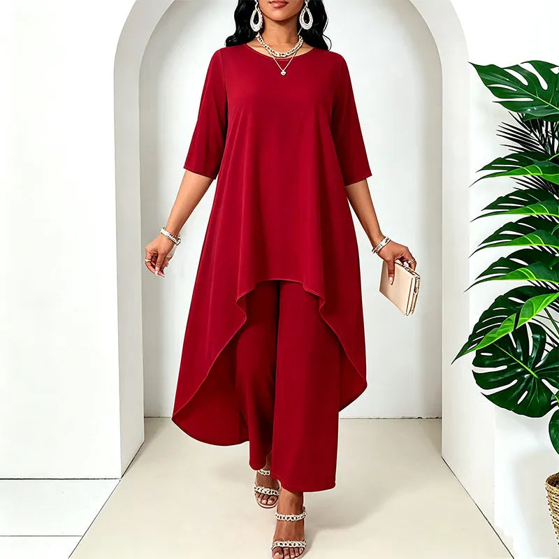 Laurivelle - Robe longue grande taille au toucher doux