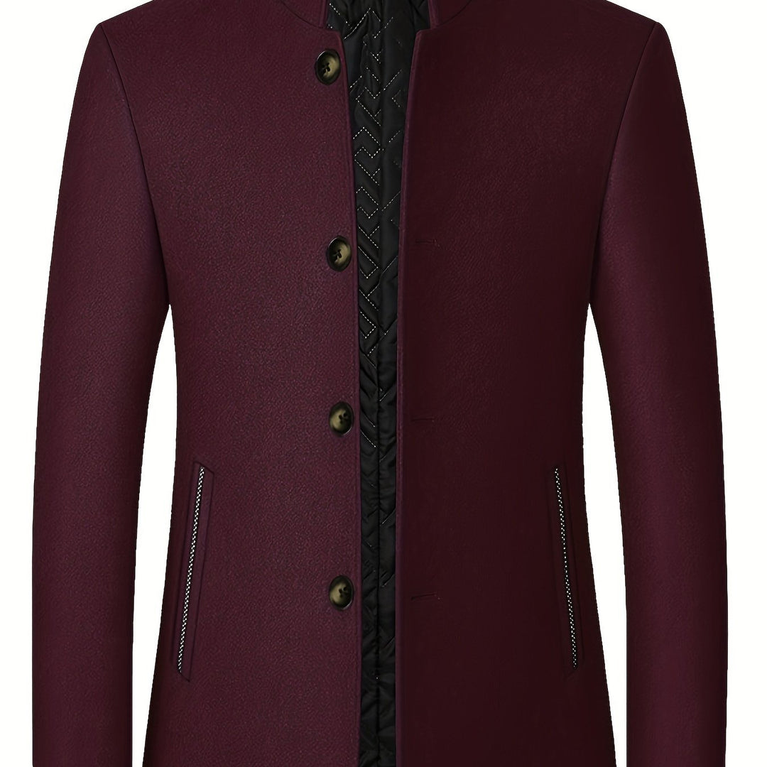 Gael - Veste tailleur à col montant