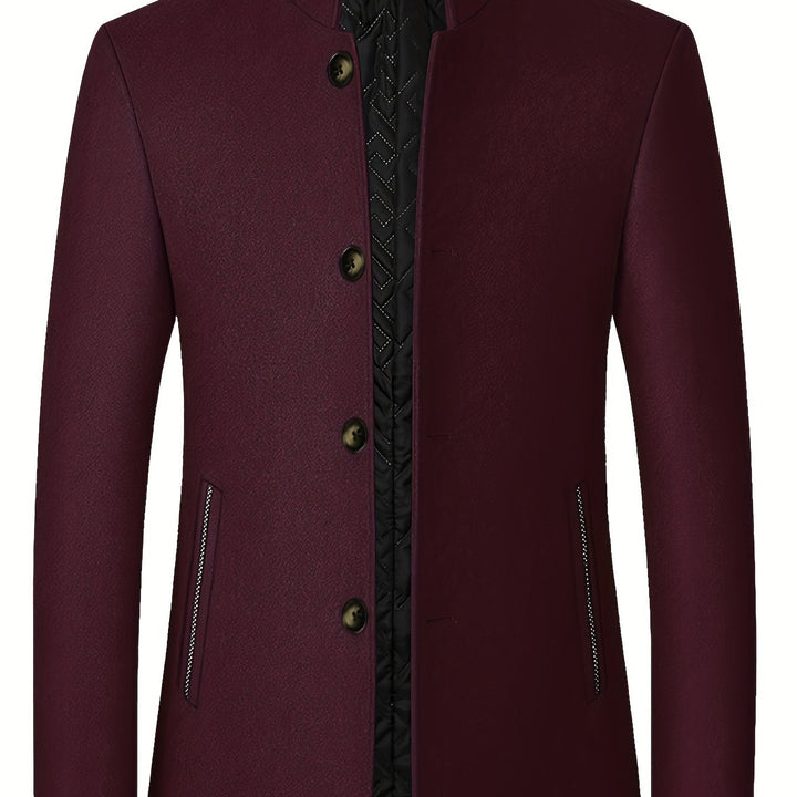 Gael - Veste tailleur à col montant