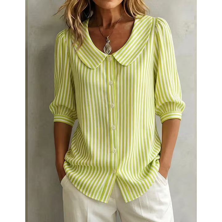 Caitlin - Chemise en lin respirante