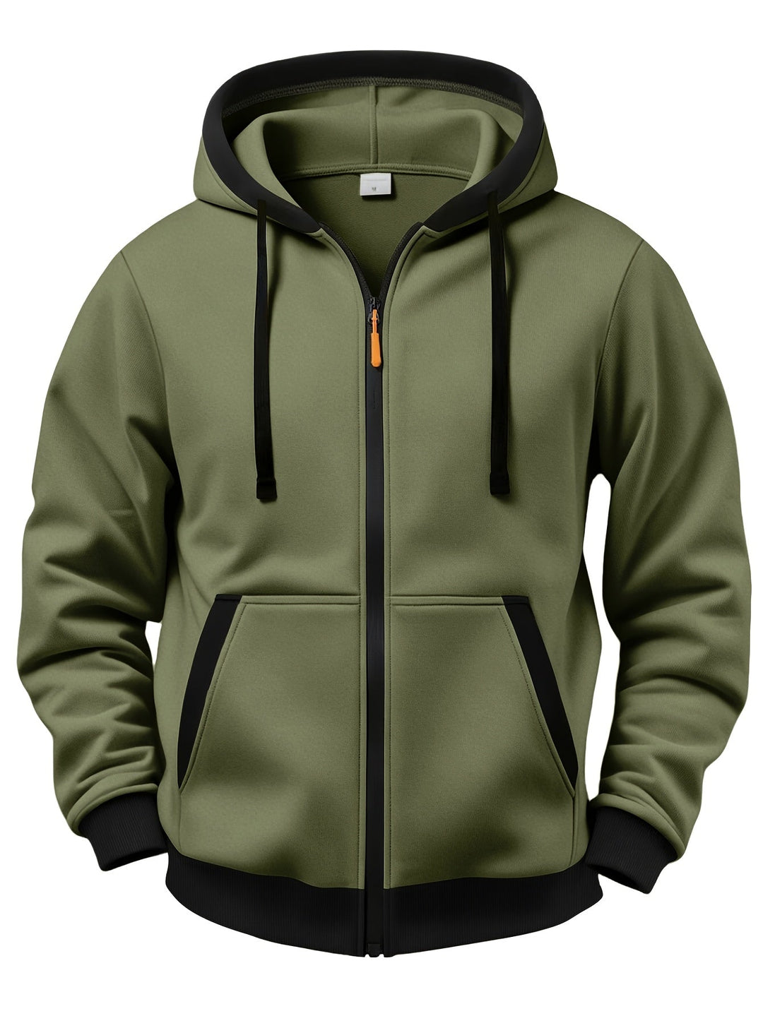Brenner - Veste à capuche zippée au toucher doux