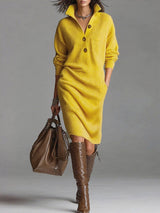 Marit - Robe midi sculptante