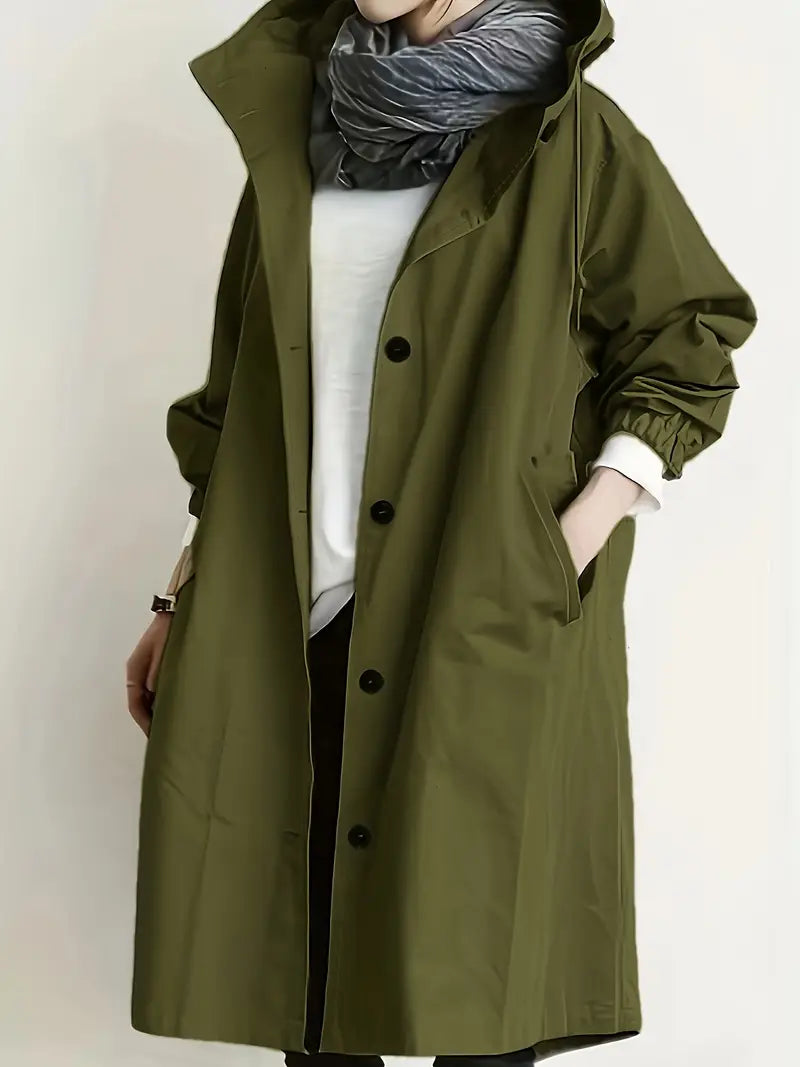 Lyonesse - Trench-coat oversize déperlant