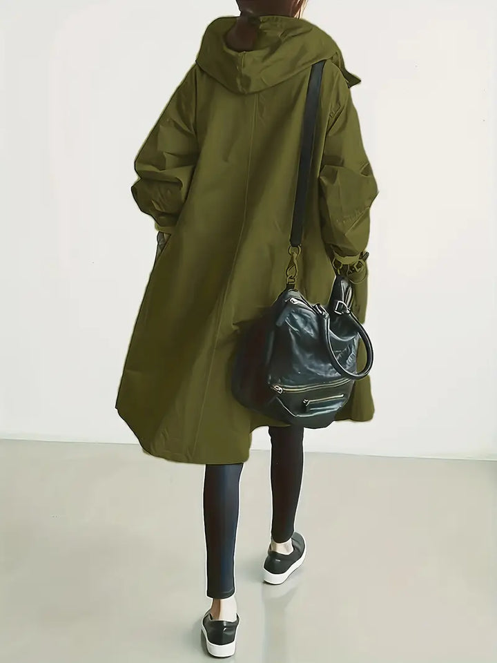Lyonesse - Trench-coat oversize déperlant