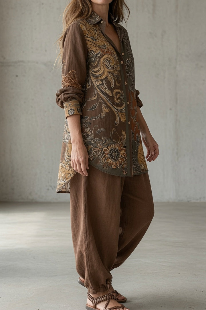 Virellise - Ensemble chemise-pantalon respirant