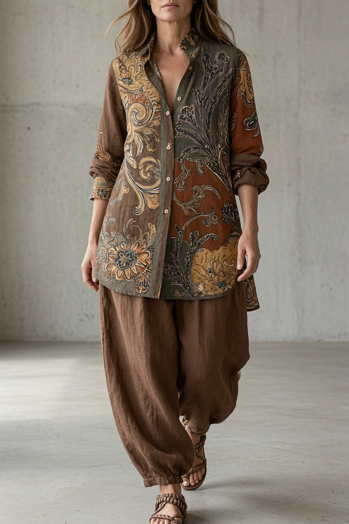 Virellise - Ensemble chemise-pantalon respirant