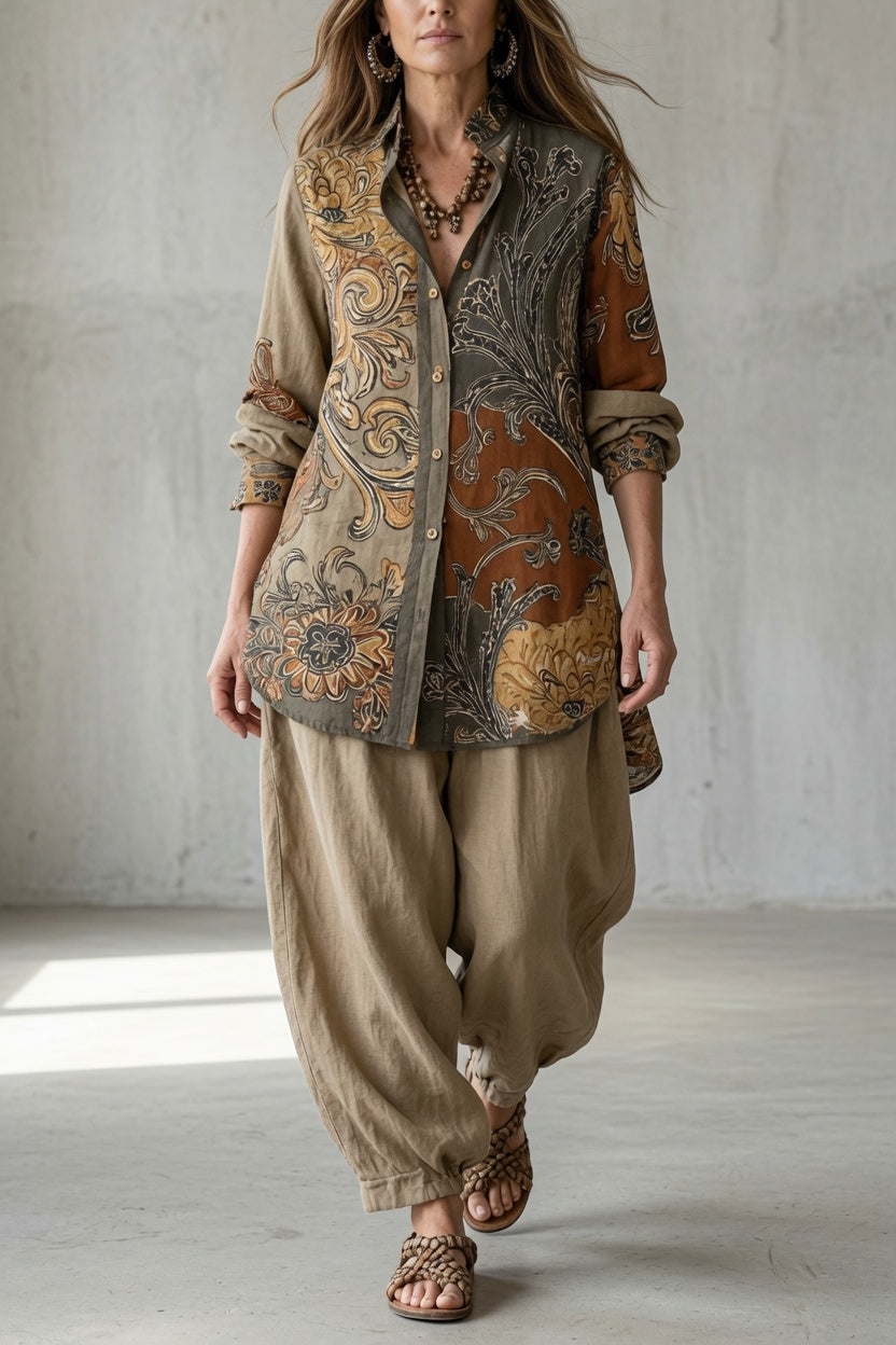 Virellise - Ensemble chemise-pantalon respirant