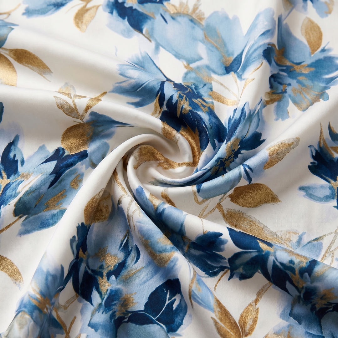 Carmen - Robe portefeuille maxi au toucher doux