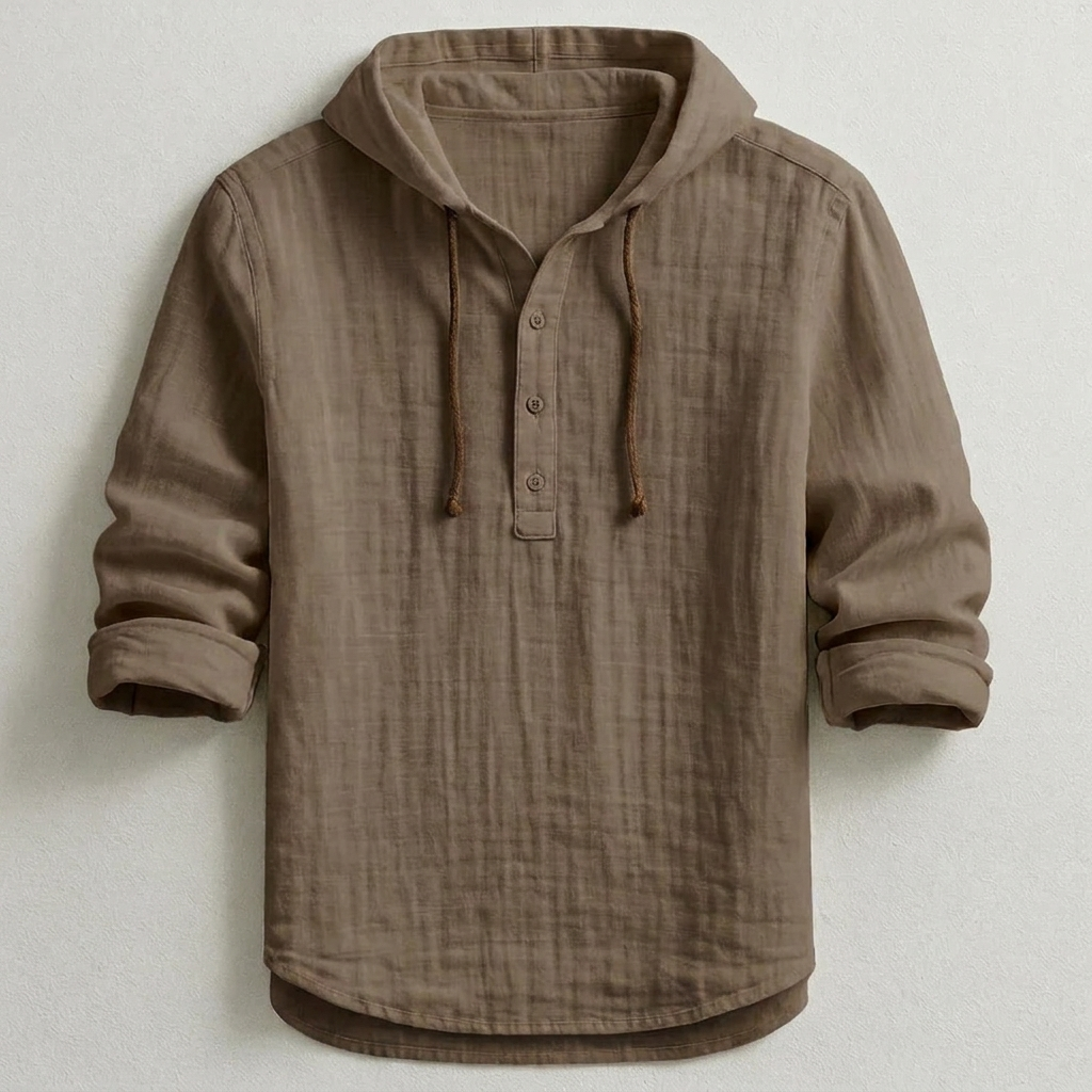 Daelor - Chemise à capuche douce au toucher