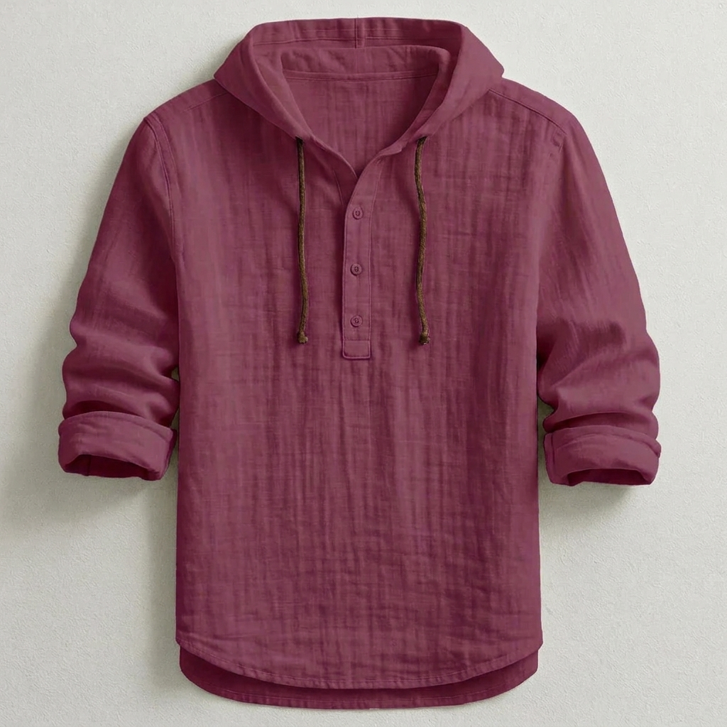 Daelor - Chemise à capuche douce au toucher