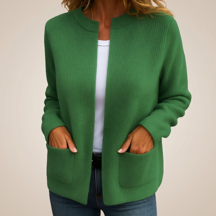 Sylverine - Cardigan en maille à poches ouvertes