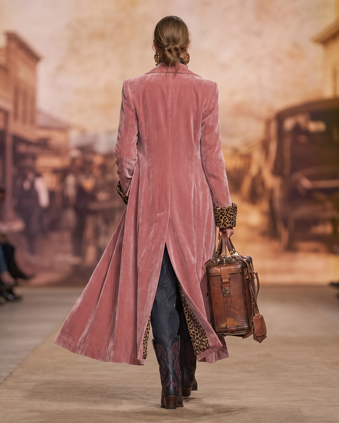 Adalie - Manteau long au toucher doux