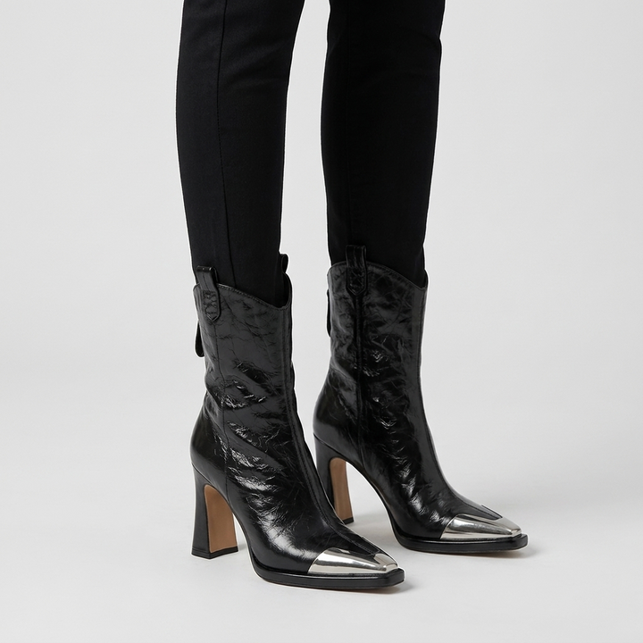 Esmira - Bottines lustrées