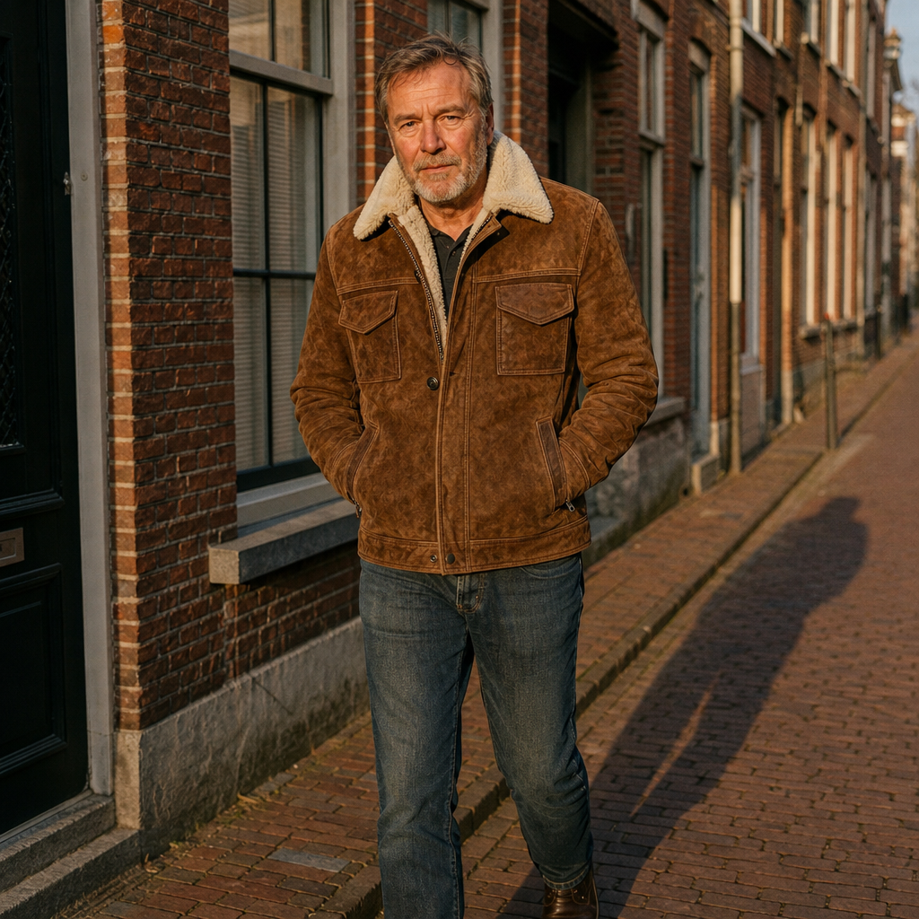 Berwyn - Veste doublée en peluche