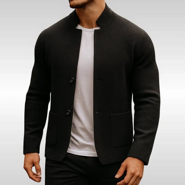 Corben - Blazer en maille texturée pour homme
