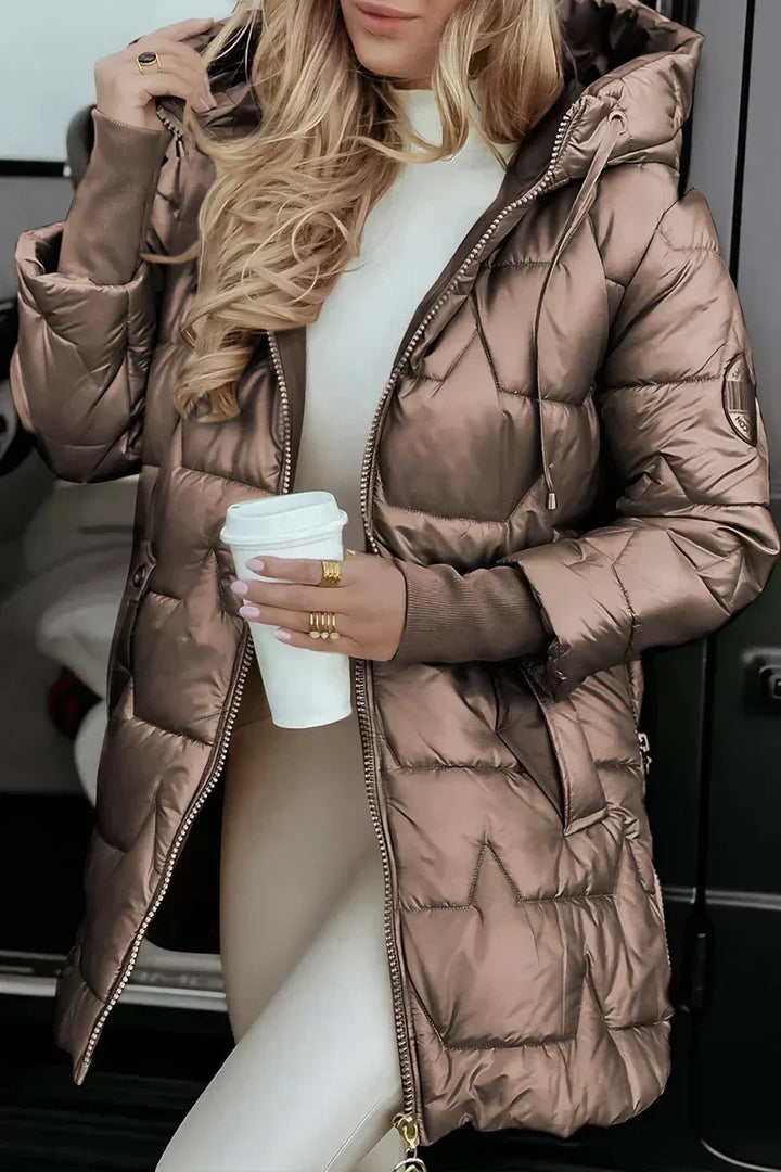 Ayla - Manteau d'hiver rembourré à capuche