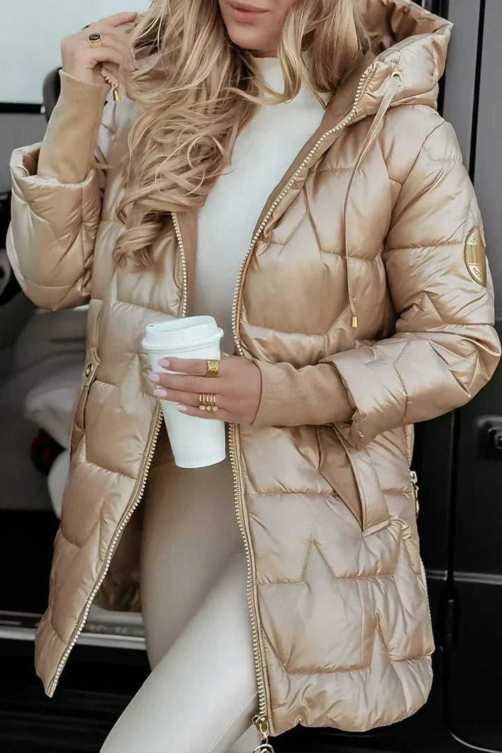 Ayla - Manteau d'hiver rembourré à capuche