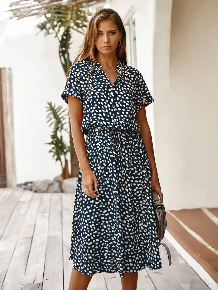 Novella - Robe midi boutonnée décontractée