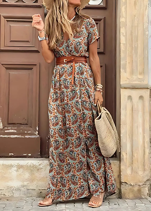 Flora - Robe d'été bohème haut de gamme