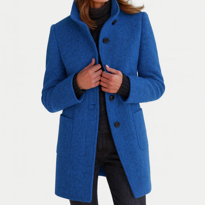 Elanique - Manteau ajusté au toucher doux