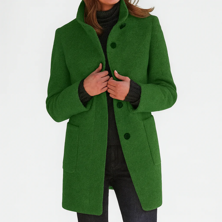Elanique - Manteau ajusté au toucher doux