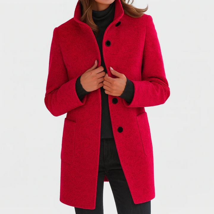 Elanique - Manteau ajusté au toucher doux