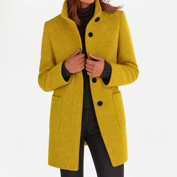 Elanique - Manteau ajusté au toucher doux