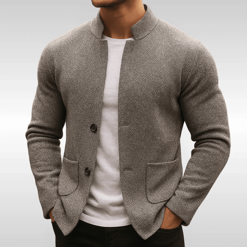Corben - Blazer en maille texturée pour homme