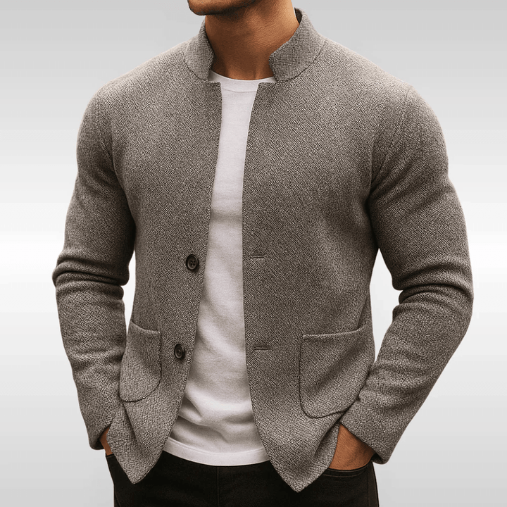 Corben - Blazer en maille texturée pour homme