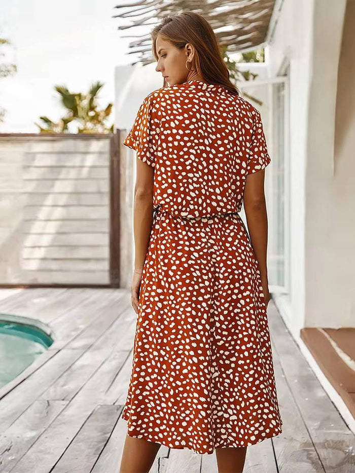 Novella - Robe midi boutonnée décontractée