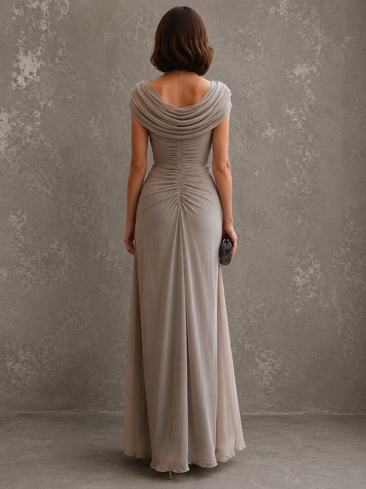 Zorabelle - Robe longue drapée