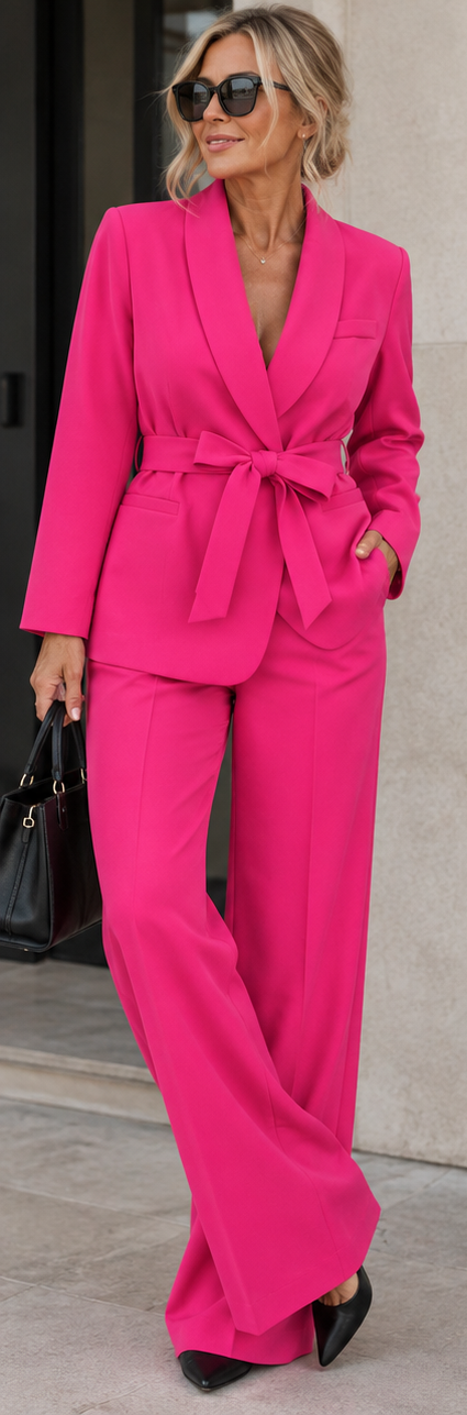 Havilise - Ensemble blazer et pantalon haut de gamme
