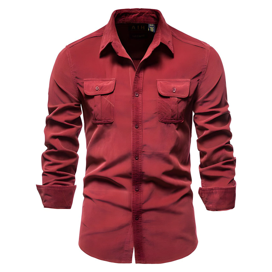 Derwyn - Chemise décontractée au toucher doux