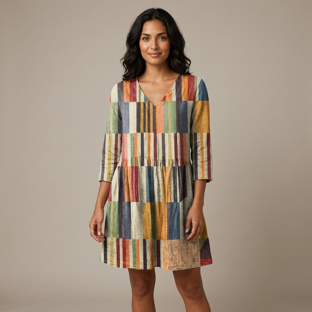 Vesperine - Blouse drapée à col V