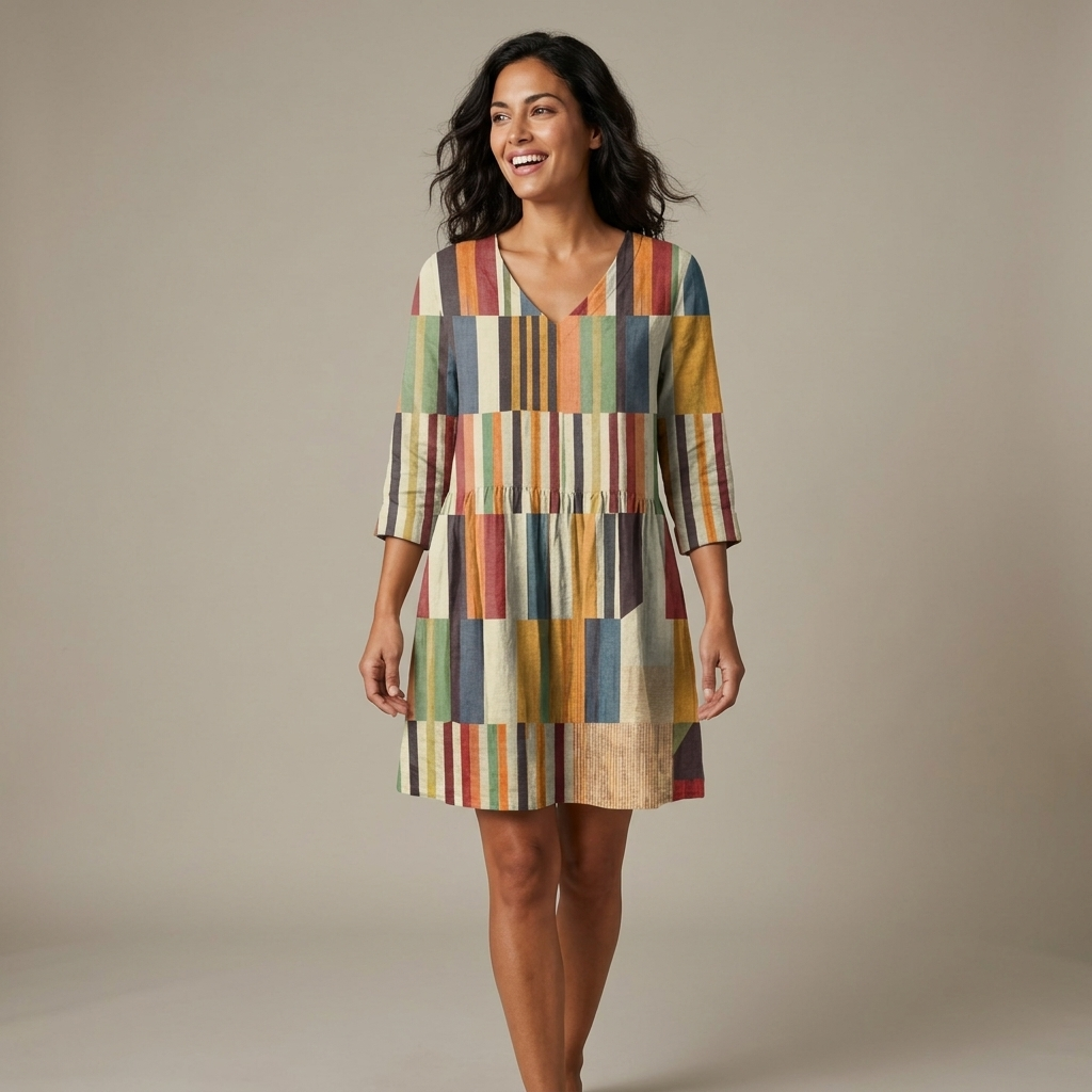Vesperine - Blouse drapée à col V