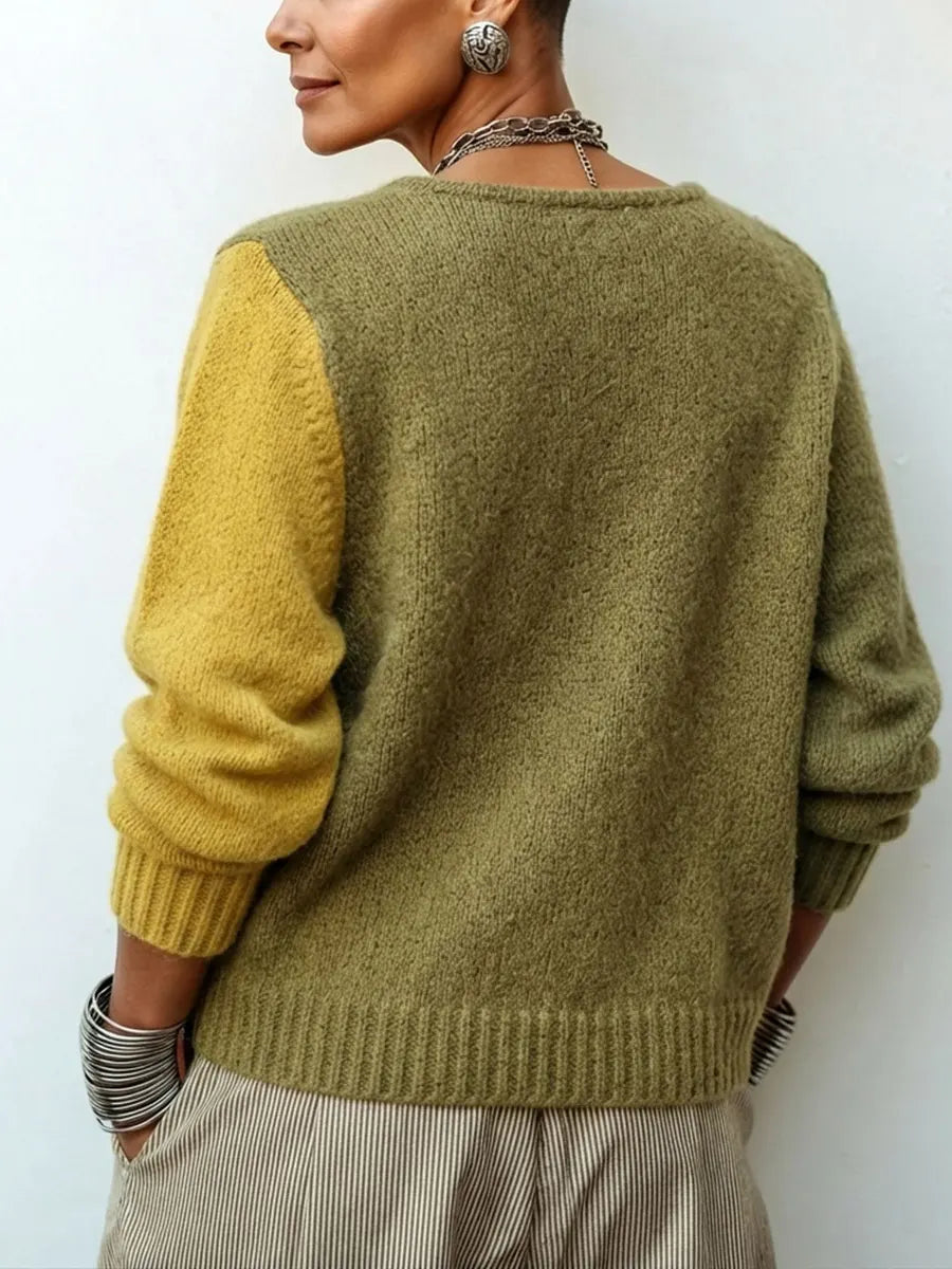 Olina - Cardigan structuré asymétrique