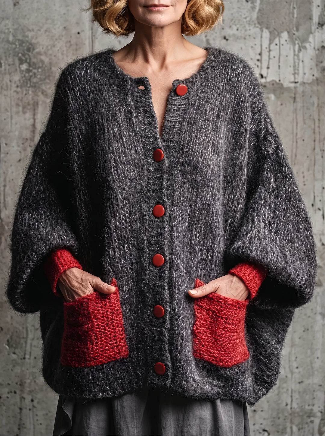 Bellorine - Cardigan en maille texturée