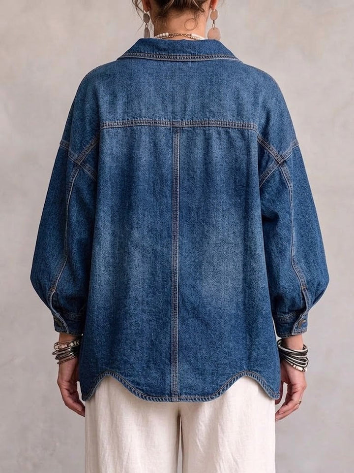 Aloua - Veste délavée effet vintage